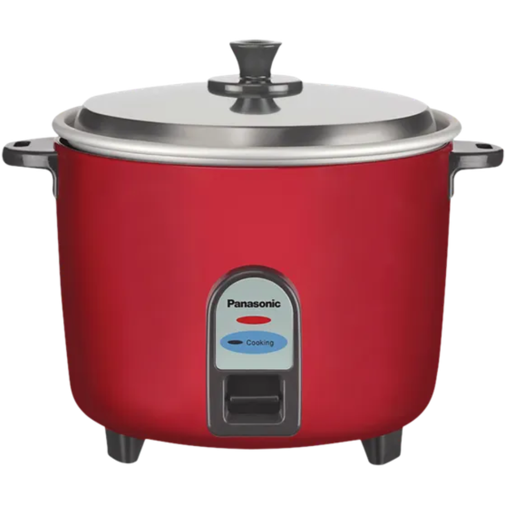 Panasonic SR-WA10(GE9), 1.0 Ltrs 450 Watts Electric Rice Cooker (Maroon)