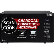 LG 28 Ltrs Stainless Steel Wi-Fi Enabled Charcoal Convection Microwave Oven (MJEN286UFW,Black)