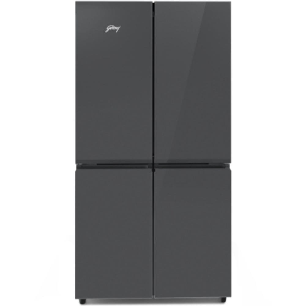 Godrej 670 Ltrs 2 Star Inverter Frost Free Side by Side Refrigerator (RM EONVELVET 685 RIT GR BK, Graphite Black)