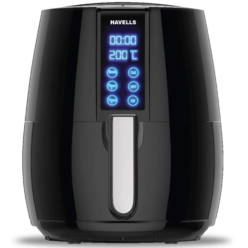 Havells Prolife Digi, 1230 Watts 4 Litres Digital Touch Panel Air Fryer, Black