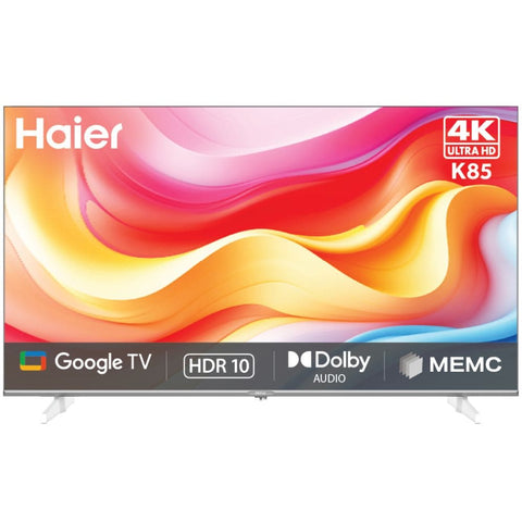 Haier H50K85FUX, 50 Inches 4K Ultra HD Smart LED TV, Black