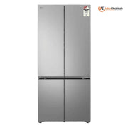 LG 610 Ltrs, Frost Free French Door Refrigerator (GV B25FFLMB.APYQEBN, Prime Silver Finish)