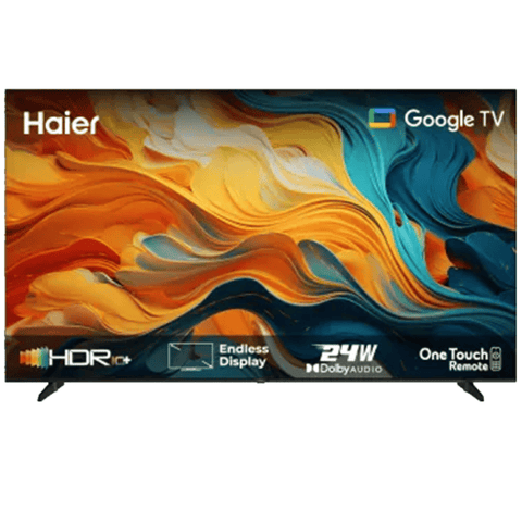 Haier H32K85FX, 32 Inches HD Smart LED TV, Black