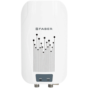 Faber 3 Ltrs Instant Wall Mounting Water Heater Geyser (FWG ZIPPY 3.0, White)