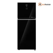 Haier 328 Ltrs, 3 Star Inverter Frost Free Double Door Refrigerator (HRF 3783CPG P, Cream Pink Glass)