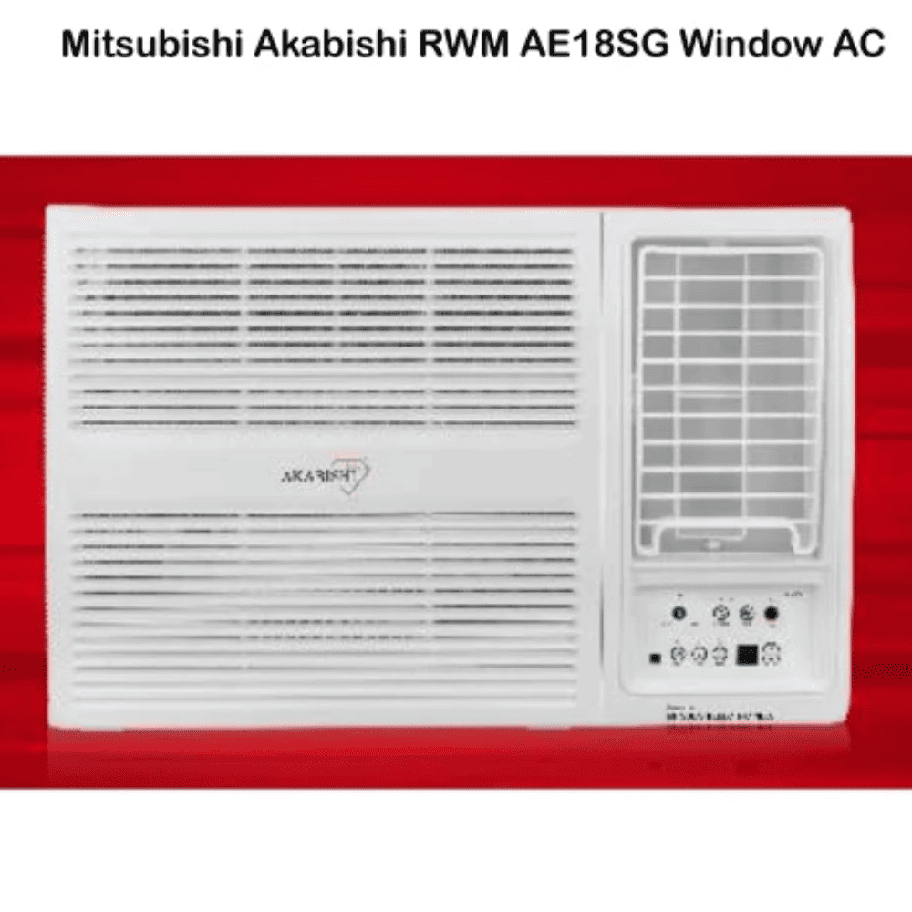 Mitsubishi 1.5 ton 3 Star Non-Inverter Window Air Conditioner (RWM-AE18SG-Y1)