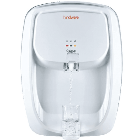 Hindware 18072NFN CALISTO, 7 Ltrs Storage RO + UV + UF Wall Mountable Water Purifier, White