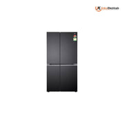 LG 650 Ltrs, 3 Star Frost Free Side By Side Refrigerator (GL-B257HMC3,Matte Black)