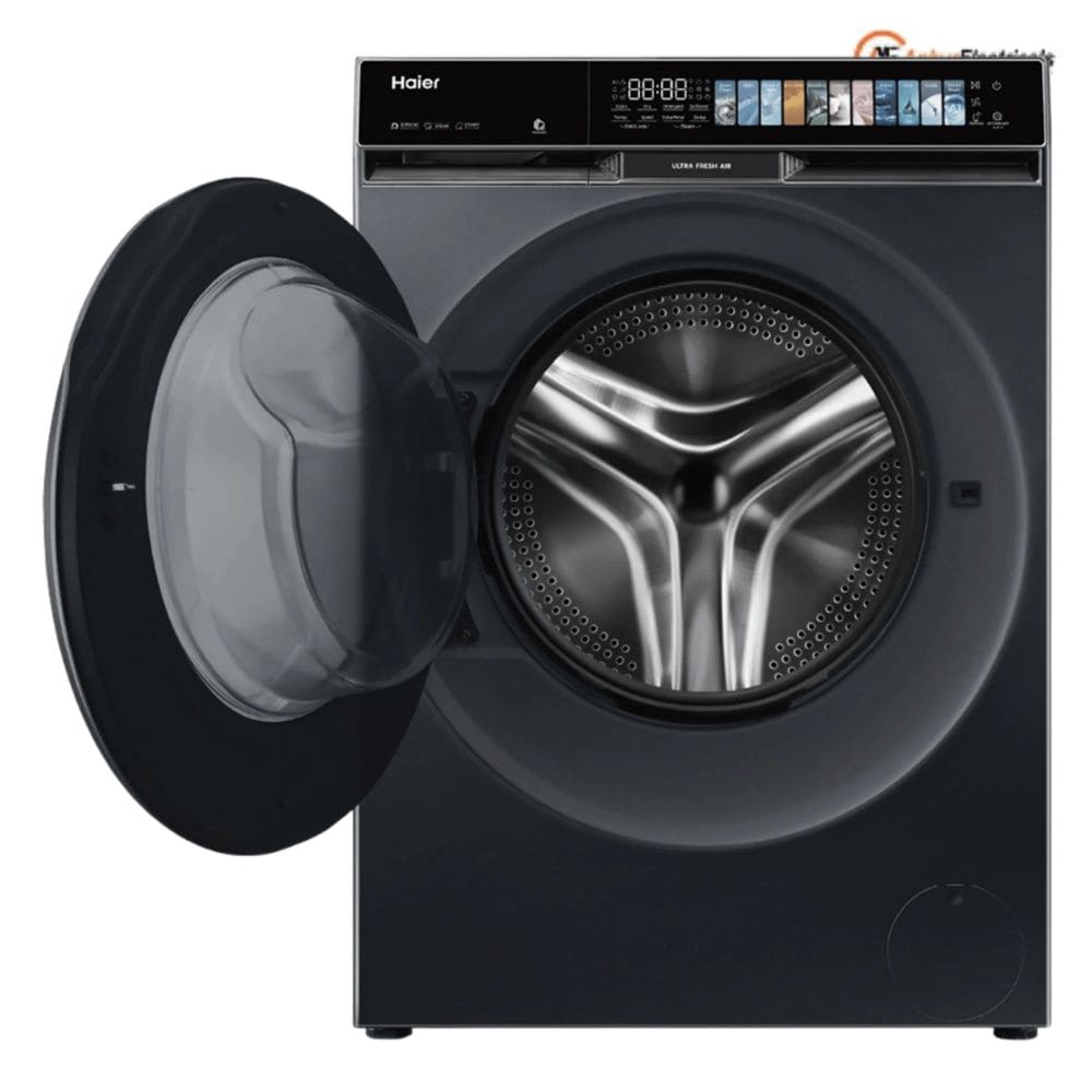 Haier 12 Kg F11 Front Load Washer & Dryer Washing Machine (HWD120-DM14F11BKU1,Onyx Black)