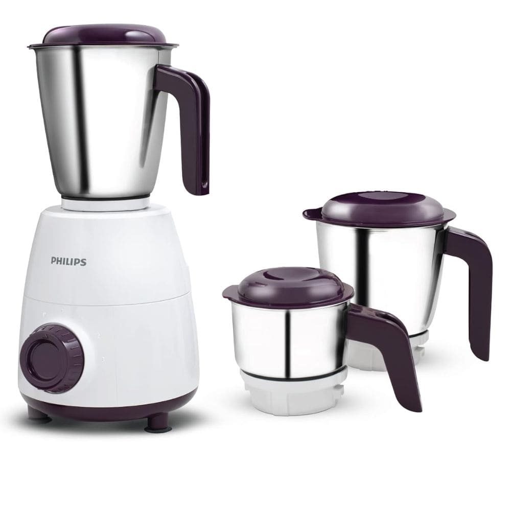 Philips 500 Watts Mixer Grinder with Jars (HL7506/00)