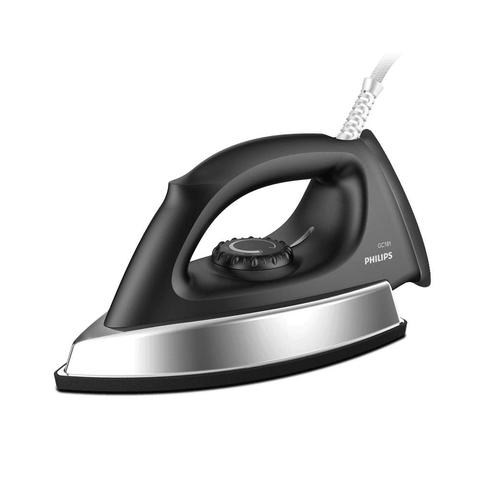 Philips GC181/80, 1000 Watt Dry Iron (Black)