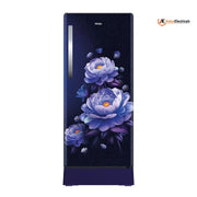 Haier 190 Ltrs, 4 Star Direct Cool Single Door Refrigerator (HRD 2114PMBA N, Marine Blossom)