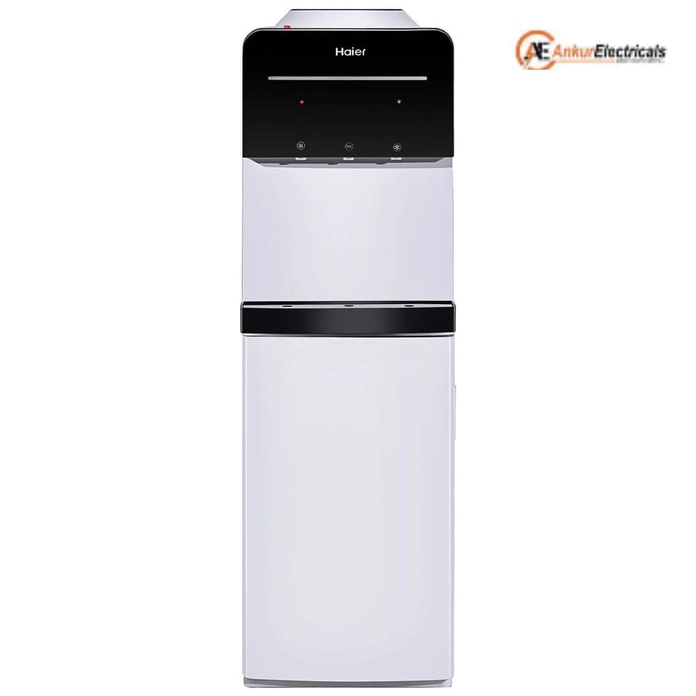 Haier HWD-3MPFS, 3.35 Ltrs Hot and Cold Floor Mounted Refrigerator Water Dispenser, White & Black