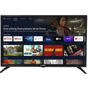Lloyd GL32HS550, 32 Inches, HD Ready Smart LED TV, Black