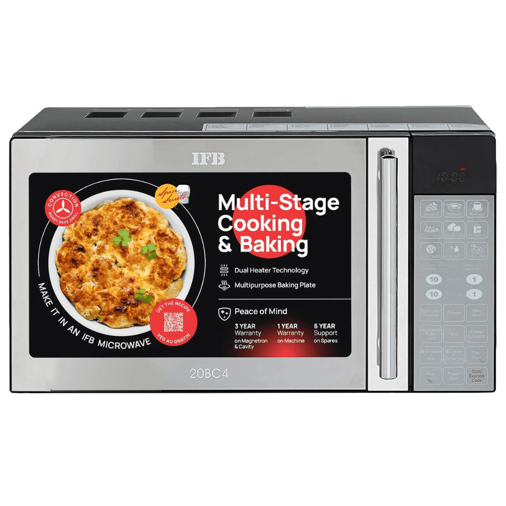 IFB 20 Ltrs Solo Microwave Oven (20BC4,Black)