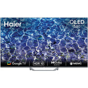 Haier H65S80FUX, 65 Inches 4K Ultra HD QLED TV, Black