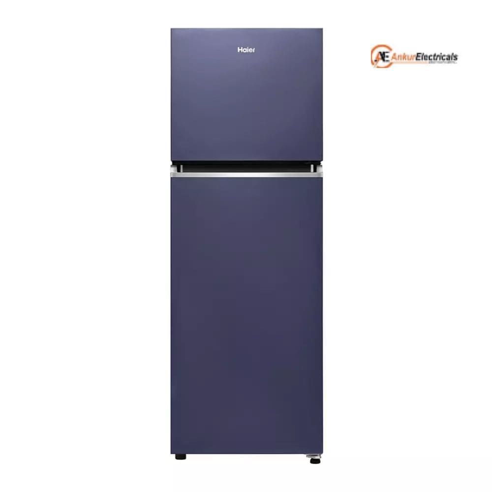 Haier 240 Ltrs, 2 Star Frost Free Double Door Refrigerator (HRF 2902IERBA P,Radish Blue)
