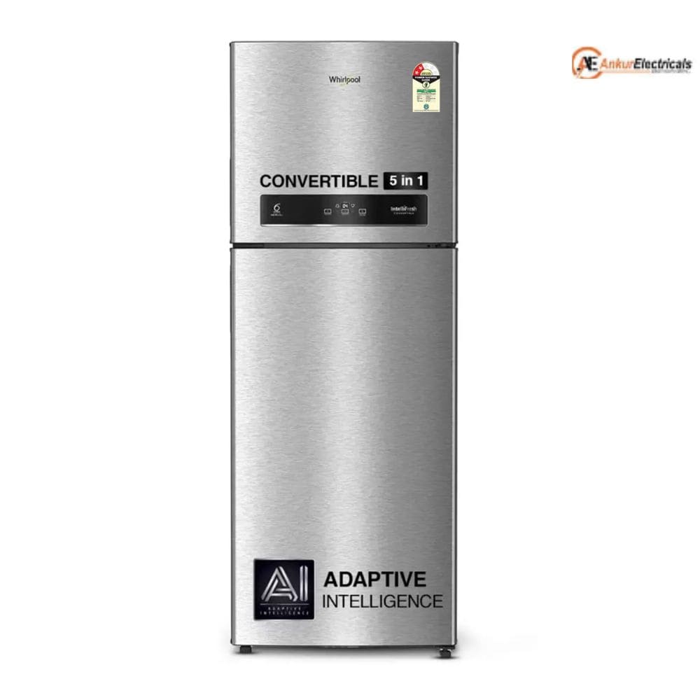 Whirlpool 467 Ltrs, 2 star IntelliFresh Convertible Inverter Frost Free Double Door Refrigerator (IF INV CNV 515 ALPHA STEEL Z)