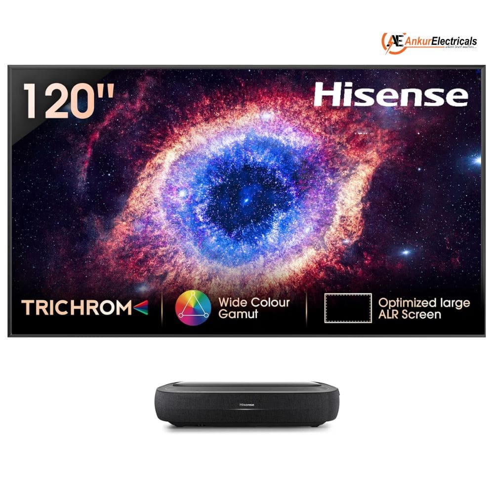 Hisense 120L9HE, 120 Inches 4K Ultra HD Smart QLED TV, Black