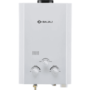 Bajaj 6 Ltrs Instant Gas Water Heater Water Heater Geyser (MAJESTY DUETTO GAS (LPG) White)