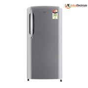 LG 201 Ltrs, Single Door Refrigerator (Smart Inverter Compressor, Shiny Steel, GLD2136YHPZ)
