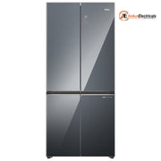 Haier 520 Ltrs, 3 Star Lumiere Frost Free Inverter Door Side by Side Refrigerator (HRB 600MGU1, Mirror Glass)