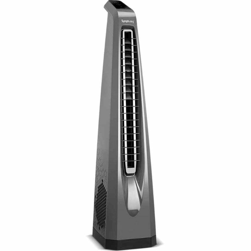 Symphony Bladeless Technology Touchscreen Control Panel Tower Fan (Surround-I)