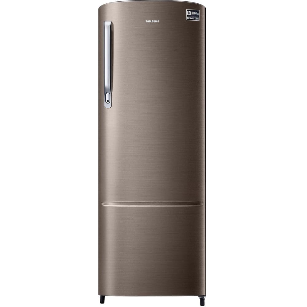 Samsung RR26C3733DX, 246 Ltrs Direct Cool Single Door Refrigerator, Luxe Brown