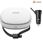 Honeywell Move Pure 3, 2 stage filtration process with HEPA Filter Car Air Purifier (57sqft, White)