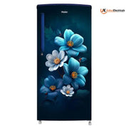 Haier 50 Ltrs, 2 Star Direct Cool Single Door Mini Bar Refrigerator (HRD 752KSA, Black Steel)