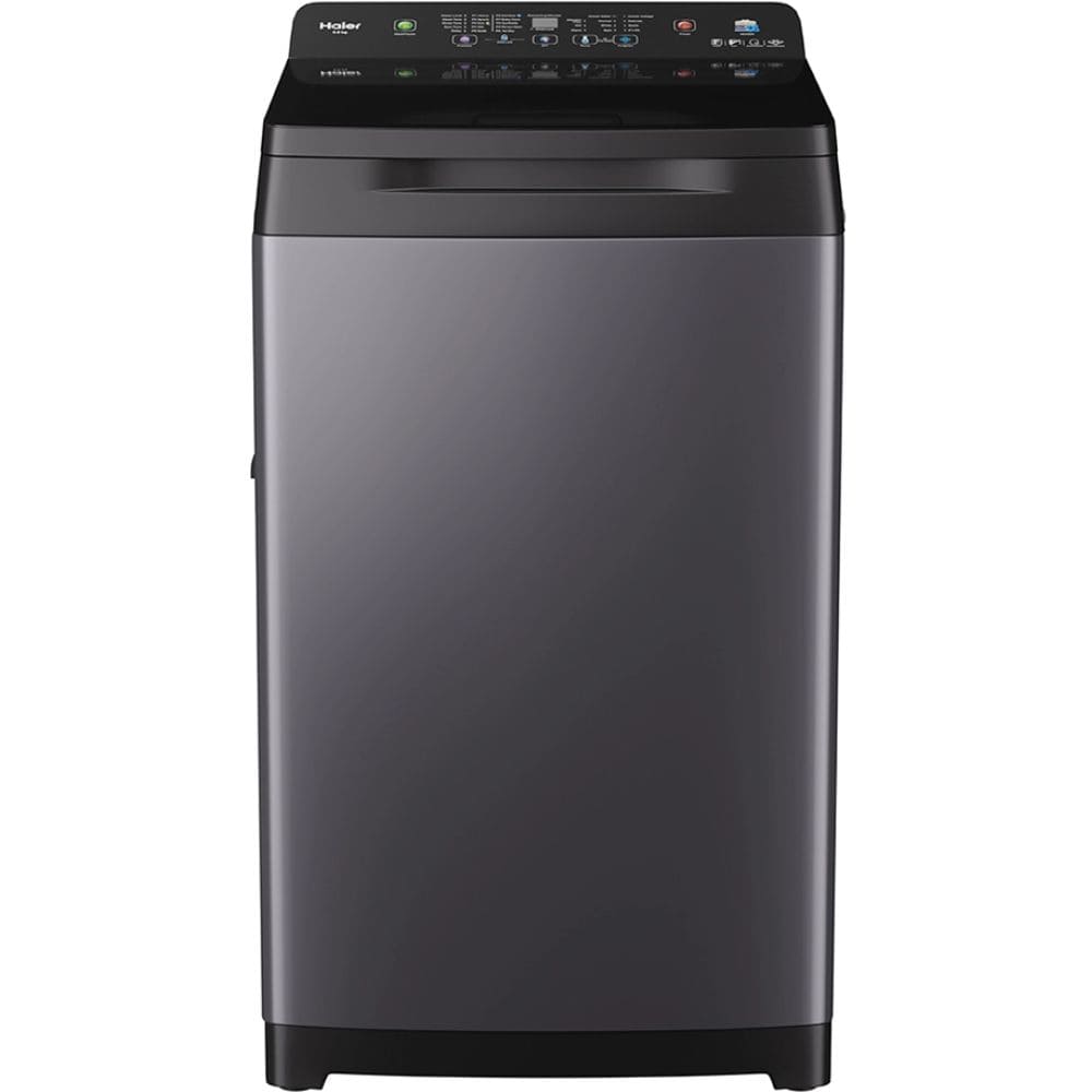Haier 9 Kg 5 Star Fully-Automatic Top Load Washing machine (HWM90-H688BK,Black)