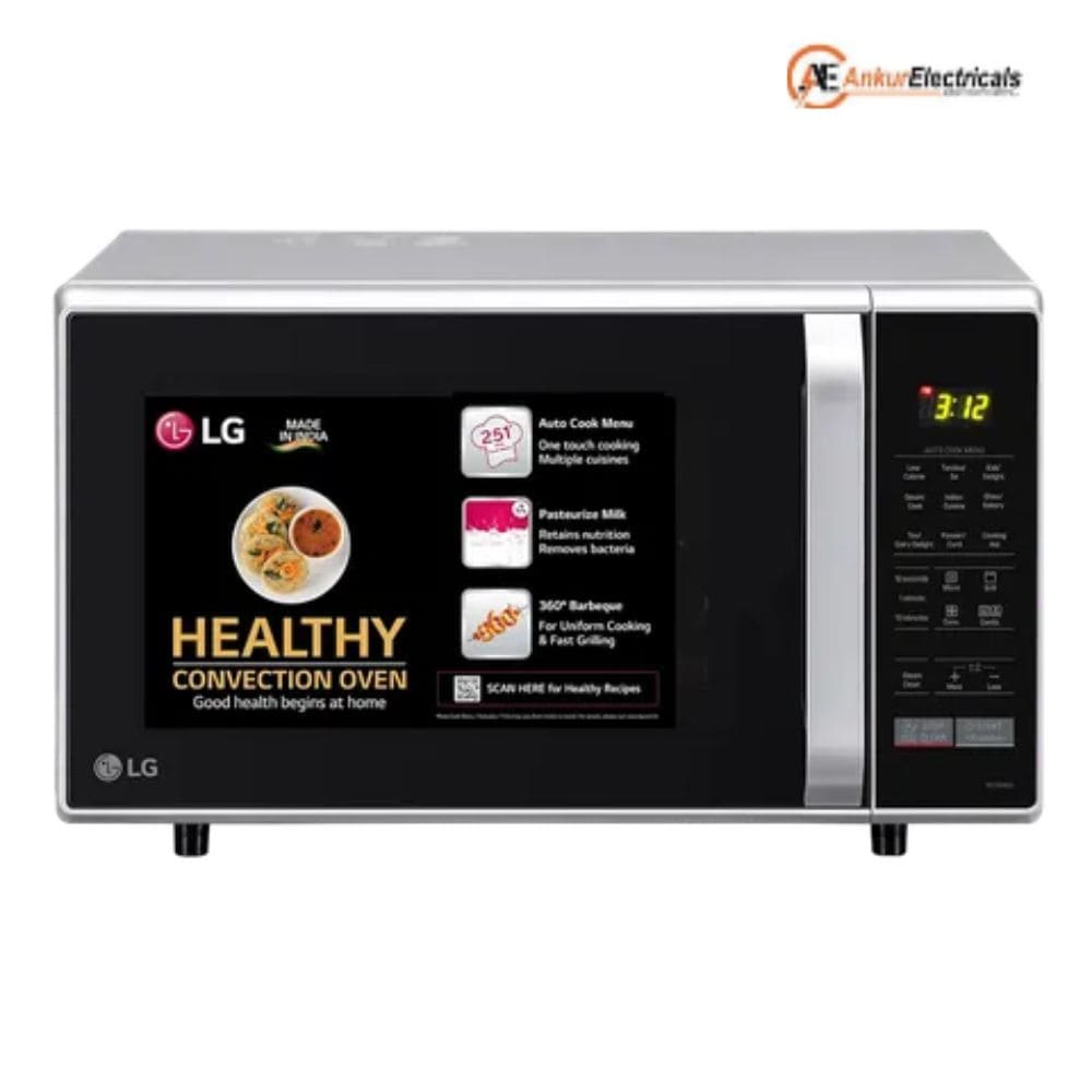 LG 28 Ltrs Stainless Steel Cavity Convection Microwave Oven All in One (MC2846SL,Silver)