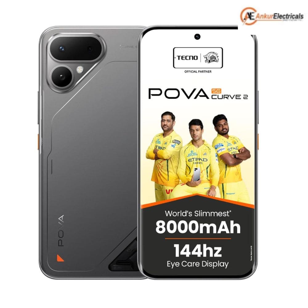 Tecno Pova Curve 2 8/128GB, Powerful 5G with Camera Control Android Phone (Multi Colour)
