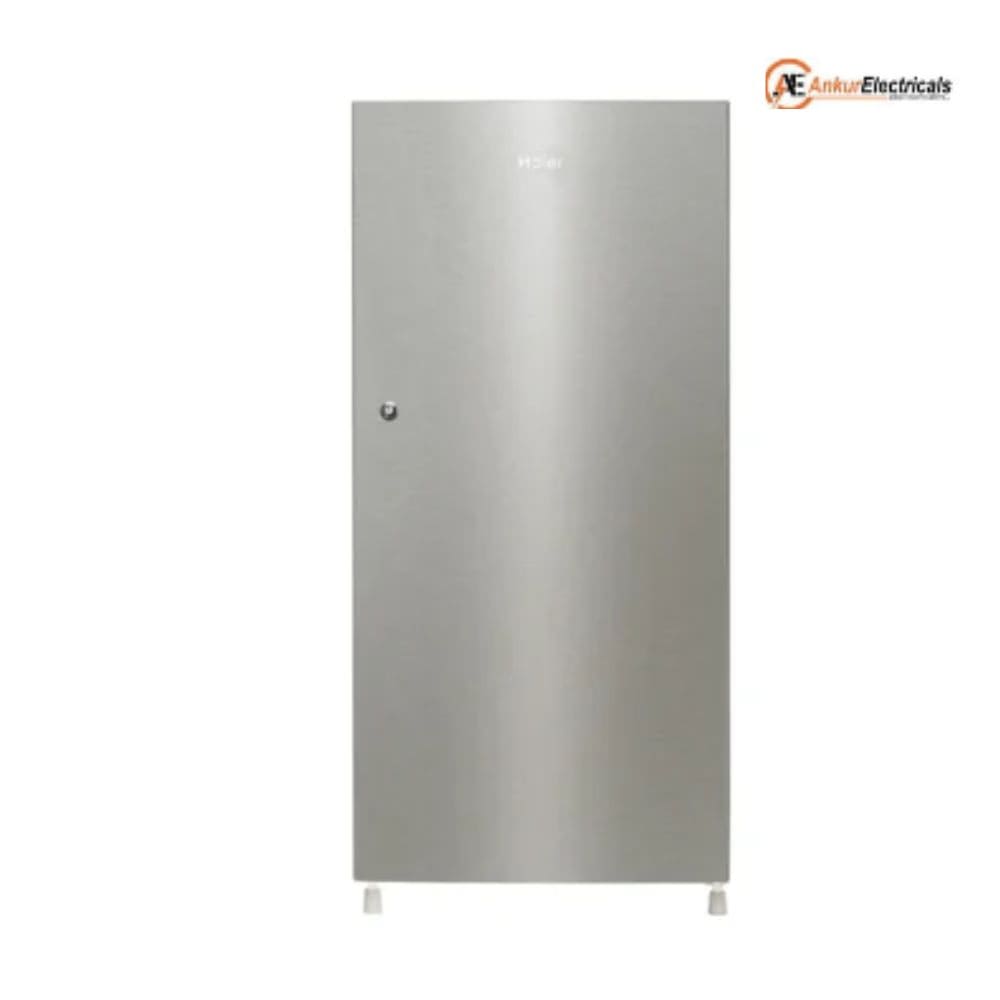 Haier 215 Ltrs, 3 Star Direct Cool Single Door Refrigerator (HRD 2353BNSA P, Nickel Steel)