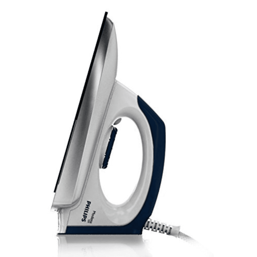 Philips GC101/02,  750 Watt Hv Coated Dry Iron (Silver & Blue)