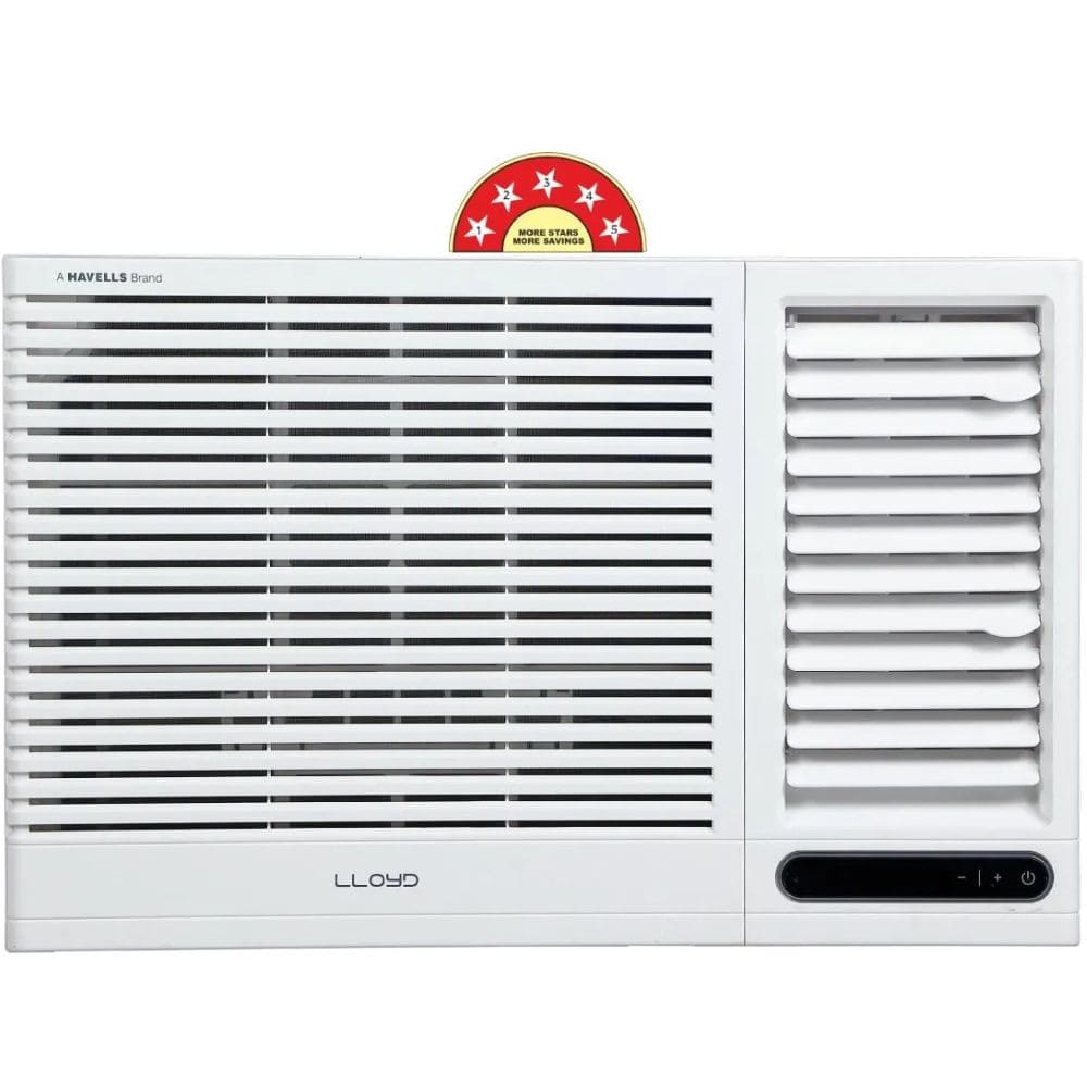 Lloyd 1.5 Ton 5 Star Inverter Window Air Conditioner (GLW18I5AGSPR)