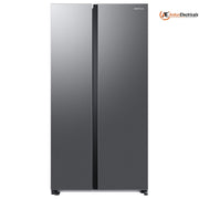 Samsung 653 Ltrs, 3 Star Convertible 5 in 1 Side by Side Refrigerator (RS76CG8103S9HL, Refined Inox)