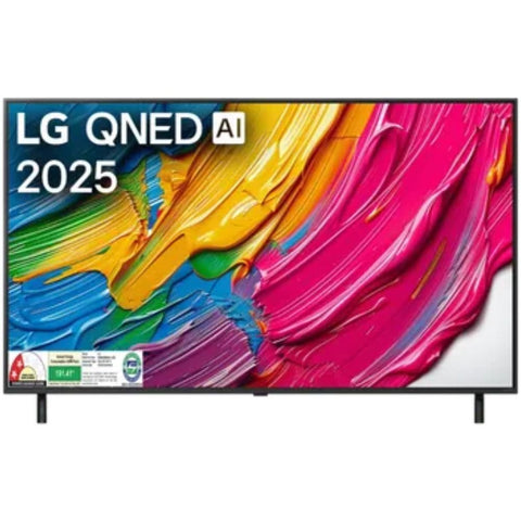 LG 55QNED8BA6A, 55 Inches, 4K Ultra HD QNED TV, Black