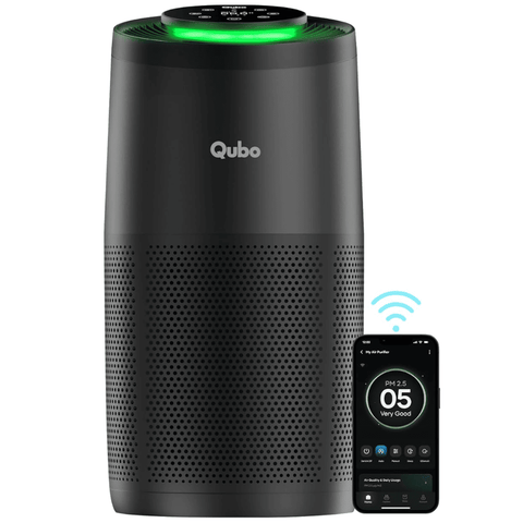 Qubo R700 Smart Room Air Purifier with HEPA 13 Filter (Black)