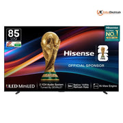 Hisense 85U7SE, 85 Inches 4K Ultra HD Smart QLED TV, Black