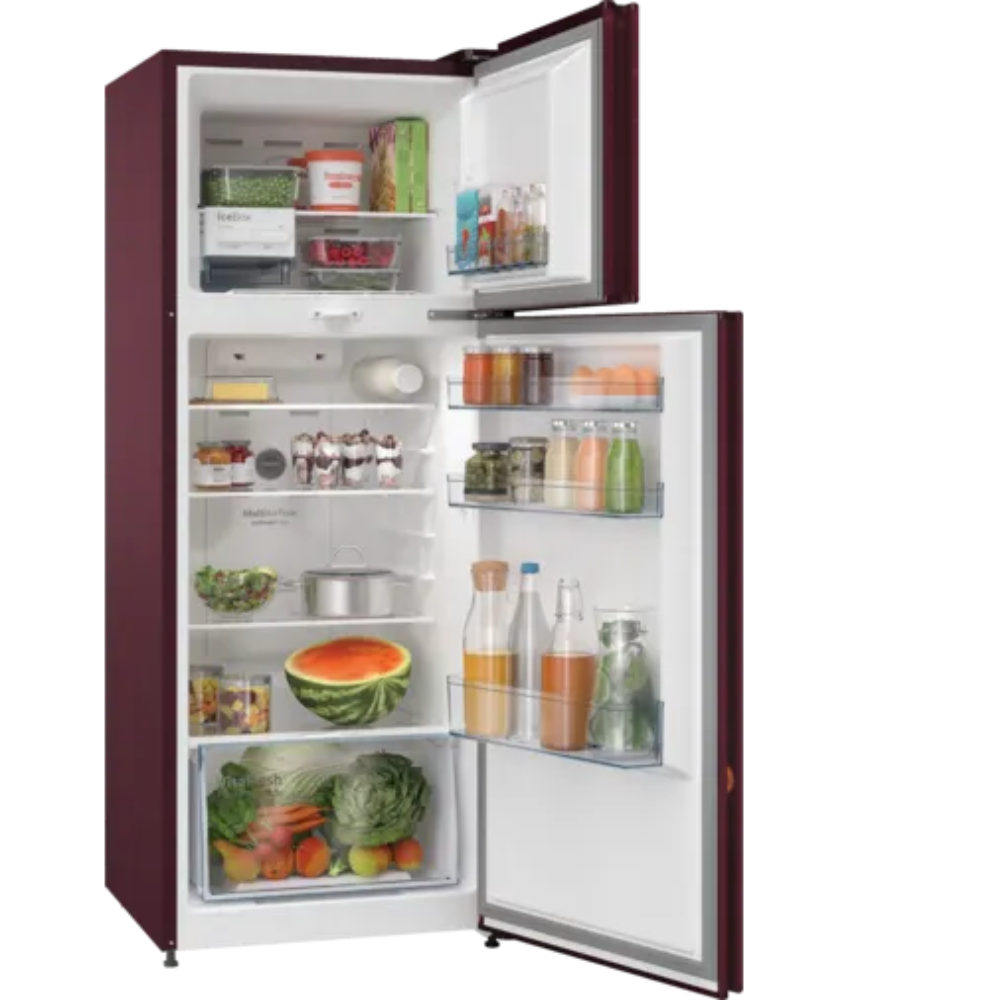 Bosch 263 Ltrs Frost Free Double Door Refrigerator (CTN27W13NI, Acasia Wine)