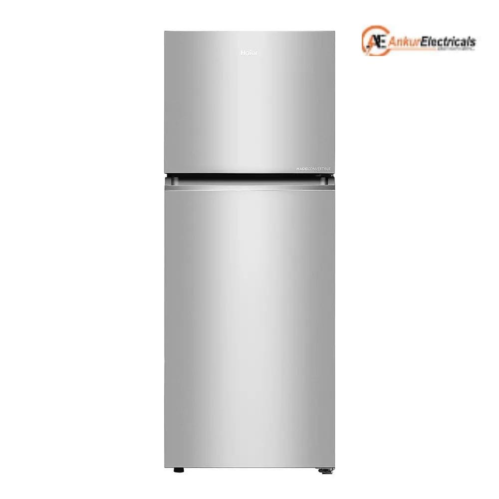 Haier 328 Ltrs, 2 Star Frost Free Double Door Frost Free Top Mount Refrigerator (HRF 3782BNSA P)