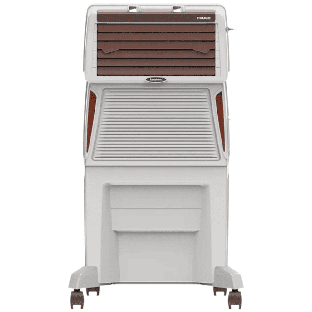 Symphony 50 Ltrs Personal Air Cooler with 4-Side Aspen Pads (Touch50l)