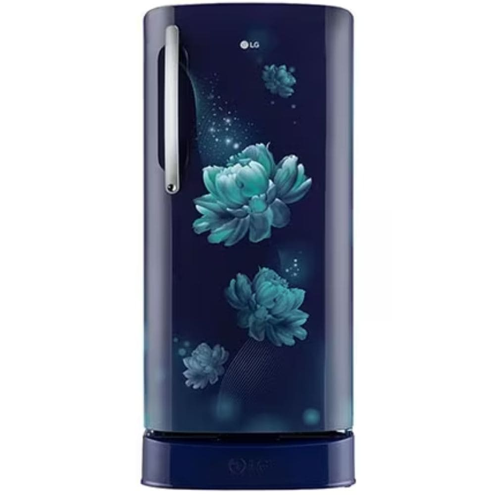 LG 201 Ltrs 3 Star Inverter Direct Cool Single Door Refrigerator ( GL-B211HRWD, Blue Euphoria)