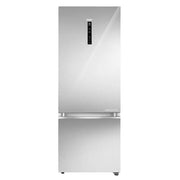 Haier 355 Ltrs, 2 Star Triple Inverter Frost Free Double Door Bottom Mount Refrigerator (HRB 4052PKGA P, Black Glass)