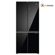 Haier 520 Ltrs, 3 Star Frost Free Side by Side Convertible Refrigerator (HRB 600KGU1, Black Glass)