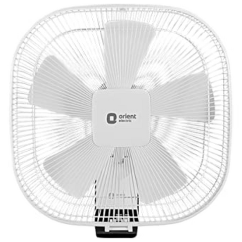 Orient Electric Stylus, 400mm 3 Blade High Speed Wall Fan, CTX Technology & Remote Control for Home & Kitchen (White)