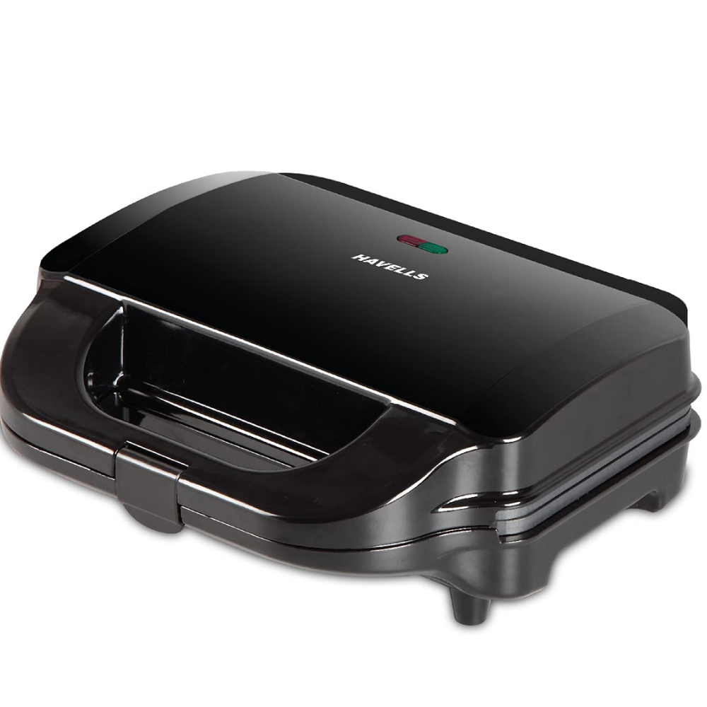 Havells Big Fill-GHCSTDKK090, 900 Watts Multi Grill Sandwich Maker (Black)