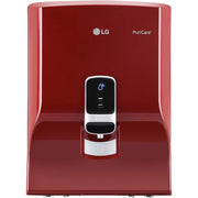 LG WW140NPR, 8 Litres RO+UV Stainless Steel Tank Wall Mountable Water Purifier, Red