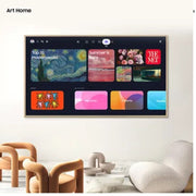Samsung QA43LS03HEULXL, 43 Inches 4K Ultra HD QLED TV, Crystal Black